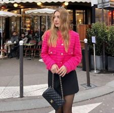 Pinke tweedjacke zara gebraucht kaufen  Karlsbad
