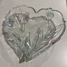 Mikasa crystal heart for sale  Rib Lake