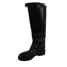 Used, Ann Demeulemeester Stan Riding Boots Black Leather  Size 39 - RIGHT SHOE ONLY for sale  Shipping to South Africa