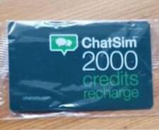 Multimedia recharge chatsim for sale  COVENTRY