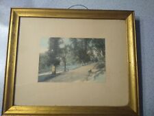 Antique framed print for sale  Milford