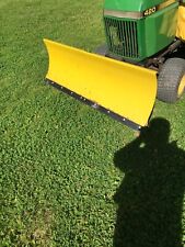 Used, John Deere 420 430 Lawn Tractor 54in 4 way snow Plow Snow Blade  for sale  Huron