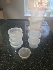 Clear plastic tupperware for sale  BRENTWOOD