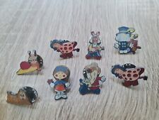 magic roundabout pin badges for sale  Shipping to Ireland