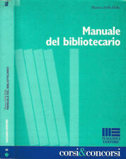Manuale del bibliotecario. usato  Italia