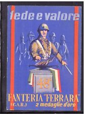 Cartolina militare fanteria usato  Italia