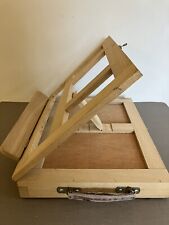 Wood easel integral for sale  Shipping to Ireland