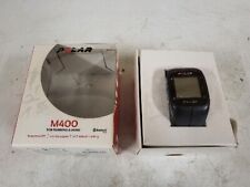 Polar M400 Men's Black Running GPS Watch Heart Rate ⌚ WORKS BUT NEED CHARGER, used for sale  Shipping to South Africa