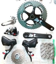 SRAM Red Carbon 2x10 Speed Road / Gravel / CX Road Bike Groupset 172.5mm 53/39T for sale  Shipping to South Africa