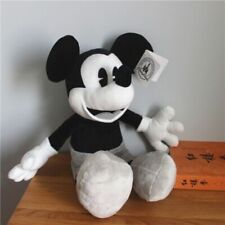 Disney Clásico Mickey Mouse Muñeca de Peluche Negro Blanco Juguetes Retro Regalo 45cm segunda mano  Embacar hacia Argentina