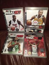 Lote de 4 juegos deportivos de PS3 2K7, NBA Live '08, 2k9, 2k14 NBA  segunda mano  Embacar hacia Argentina