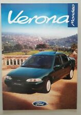 Brochure Ford Mondeo Verona 1996 - 1.8i 16V 1.8 TD usato  Spedire a Italy