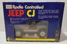 Jeep CJ7 controlado por radio - sin probar, falta cubierta batety en jeep y pilones segunda mano  Embacar hacia Argentina