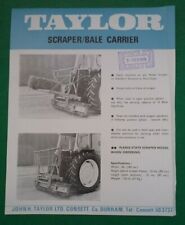 Taylor scraper bale for sale  Shipping to Ireland