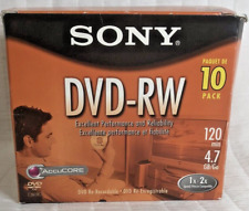 dvd discs sony 10 rw pack for sale  Raceland