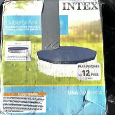 Intex 28031E 12 Foot Round Above Ground Swimming Pool Cover, (Pool Cover Only) for sale  Shipping to South Africa