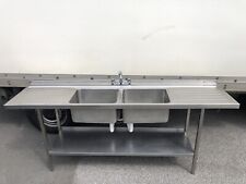 Sink double bowl for sale  KEIGHLEY