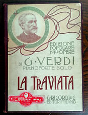 Spartito traviata volume usato  Roma