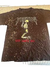 Camiseta réplica Kanye West Tour Yeezus God Wants You preta tamanho grande comprar usado  Enviando para Brazil