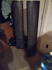 Used, Martin Logan ElectroMotion ESL Floorstanding Speakers; Electrostatic; Black Pair for sale  Shipping to South Africa