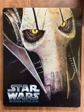 Star Wars A Vingança dos Sith Blu-ray Steelbook 2005 filme de ficção científica comprar usado  Enviando para Brazil