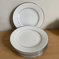 Noritake Regency Silver Tea Plates 3582 (set of 6) for sale  Shipping to South Africa