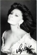 Sophia Loren Foto Assinada - 4x6-Com Envelope Para Fan-PH1, usado comprar usado  Enviando para Brazil