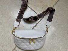 Women cream quilted for sale  HULL