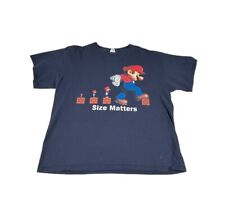 Camiseta Mario Vintage Tamanho Grande Nintendo Super Mario Bros Gráfica, usado comprar usado  Enviando para Brazil