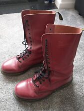 Martens size cherry for sale  WHITCHURCH
