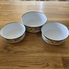 Daisy floral enamelware for sale  Chambersburg
