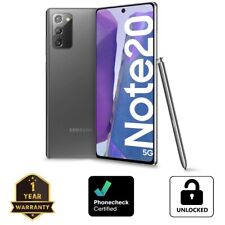 Teléfono inteligente Samsung Galaxy Note20 5G SM-N981U - 128 GB - gris místico (desbloqueado), usado segunda mano  Embacar hacia Mexico