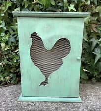 Painted wooden chicken for sale  Shipping to Ireland