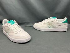 Usado, Tênis Reebok Feminino Club C 85 MU Couro Branco Verde Tamanho 11 NOVO SEM CAIXA! comprar usado  Enviando para Brazil