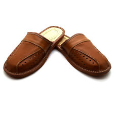 Mens leather slippers for sale  SLOUGH