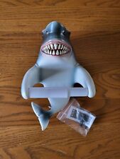 Suporte de rolo de vaso sanitário tubarão náutico sorridente montado decoração 🦈🧻, usado comprar usado  Enviando para Brazil