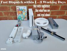 Pacote Nintendo Wii, pacote Wii RVL-001 (EUR). LEH22155281. Branco, redefinir, desbloquear, usado comprar usado  Enviando para Brazil