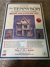 Tennyson 19th Century Gothic Wood Dollhouse Kit- Extra Furniture Included for sale  Shipping to South Africa