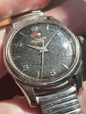 Vintage Jaeger LeCoultre Todo em Aço Mostrador Preto Powermatic, usado comprar usado  Enviando para Brazil