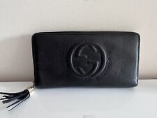 Gucci leather zip for sale  HATFIELD