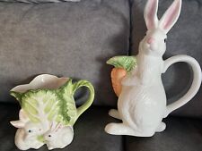 Ceramic cabbage rabbit for sale  Elmhurst