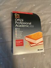 Microsoft Office Professional Academic 2010 con DVD y clave de producto segunda mano  Embacar hacia Argentina