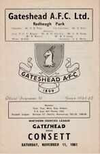 Gateshead consett 1961 for sale  STROUD