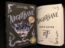 Usado, Alex Aster assinado Nightbane 1ª impressão livro capa dura B&N edição exclusiva comprar usado  Enviando para Brazil