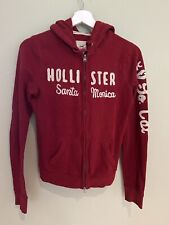 Hollister red zip for sale  SALISBURY