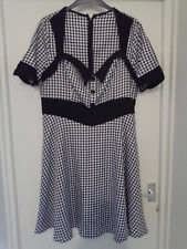 Black white checked for sale  LONDON