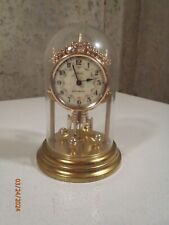 SPINNING CLOCK  Mantel Clock W & A Schmid-Schleniker - Schmid Jeweled - Contessa for sale  Shipping to South Africa