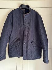 Mens navy barbour for sale  BURY