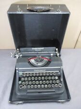 VTG Underwood F Series Universal Portable Typewriter in Travel Case  WORKS WELL for sale  Shipping to South Africa