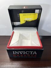 Caixa de exibição de relógio vazia reserva INVICTA completa com manual do usuário | Sem travesseiro comprar usado  Enviando para Brazil